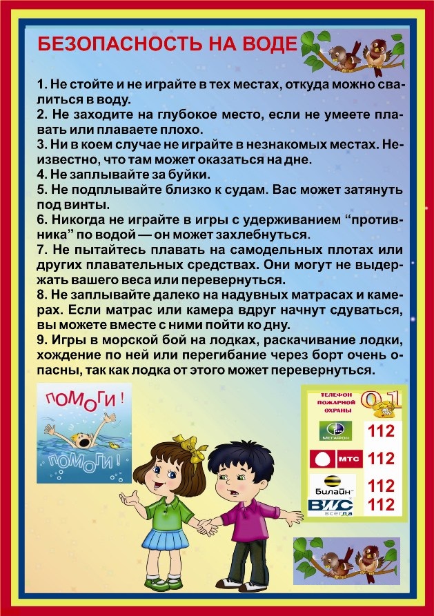 Безопасность на воде!.